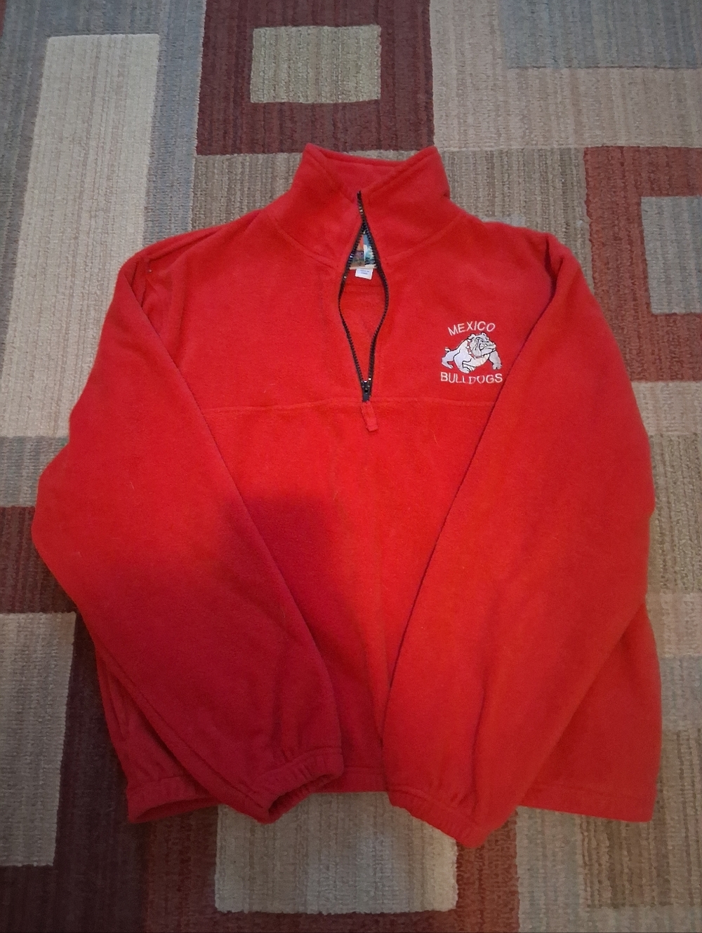 Mexico Bulldogs fleece pullover